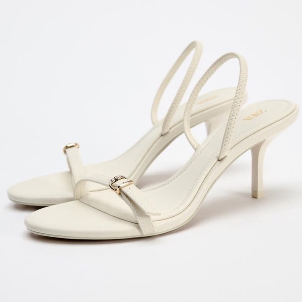 Zara Heeled Sandals - Picture 2 of 4